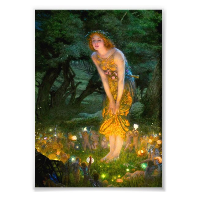 MidSummer Eve Edward Robert Hughes Fotodruck (Vorne)