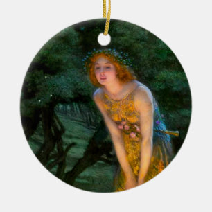 MidSummer Eve Edward Robert Hughes Keramik Ornament
