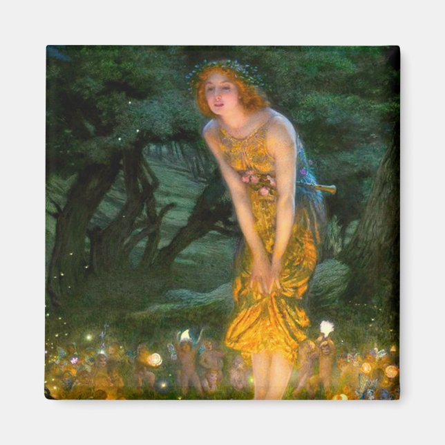 MidSummer Eve Edward Robert Hughes Magnet (Vorne)