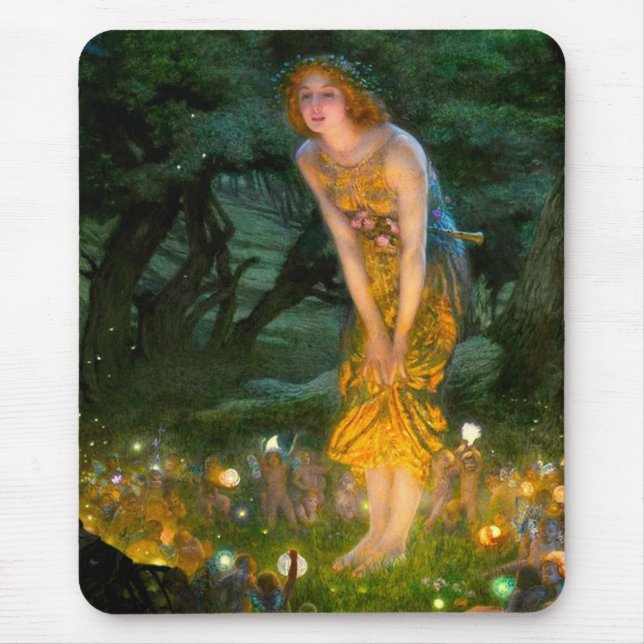 MidSummer Eve Edward Robert Hughes Mousepad (Vorne)