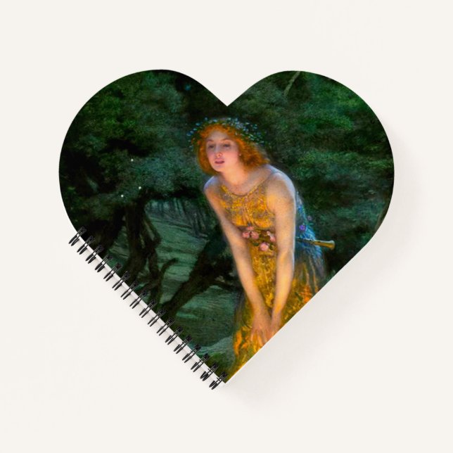 MidSummer Eve Edward Robert Hughes Notizbuch (Vorderseite)