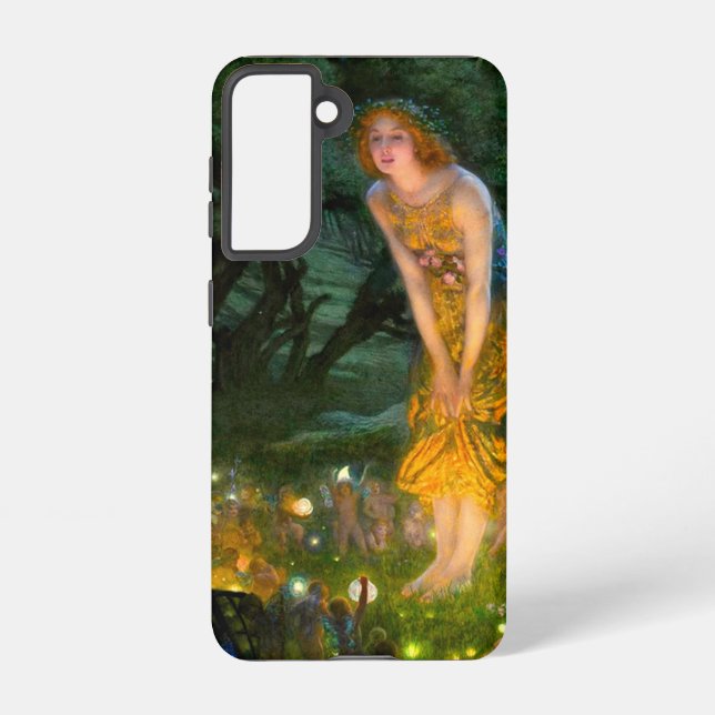 MidSummer Eve Edward Robert Hughes Samsung Galaxy Hülle (Rückseite)