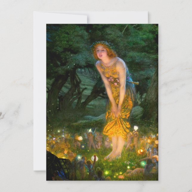 MidSummer Eve Edward Robert Hughes Save The Date (Vorderseite)