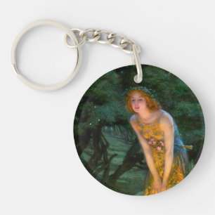 MidSummer Eve Edward Robert Hughes Schlüsselanhänger