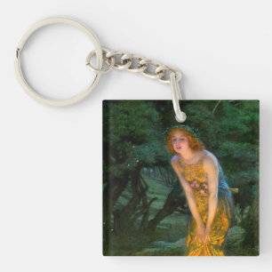 MidSummer Eve Edward Robert Hughes Schlüsselanhänger