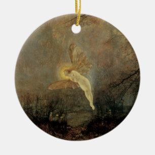 Midsummer Night von Grimshaw, viktorianische Vinta Keramikornament