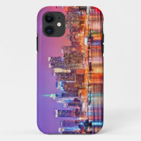 Midtown Manhattan nachts mit Reich Stae