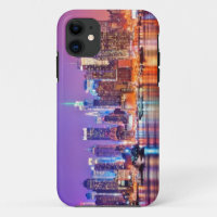 Midtown Manhattan nachts mit Reich Stae