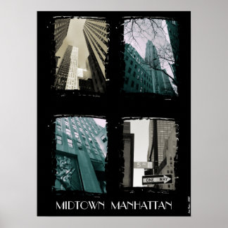 Midtown Manhattan Poster