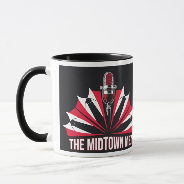 Midtown Men - Nouveau Logo - Café Mug (Gauche)