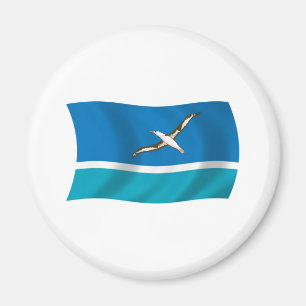 Midway-Insel Flagge Magnet