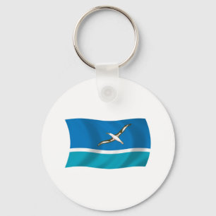Midway Island Flag Schlüsselanhänger