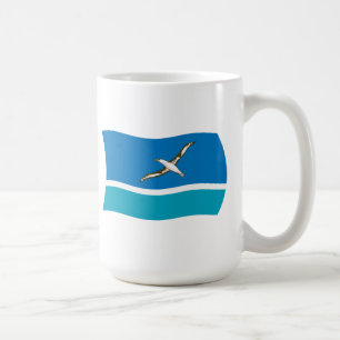 Midway Island Flag Tasse