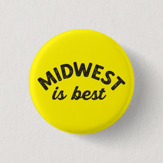 Midwest is Best Pin Button