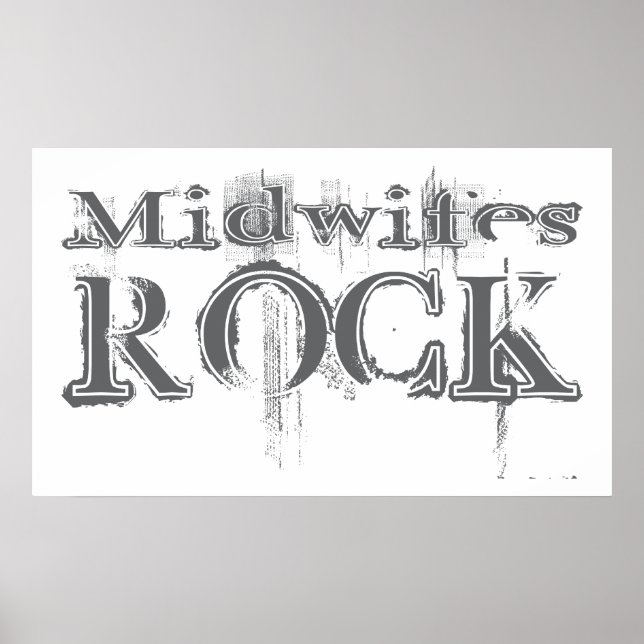 Midwifes Rock Poster (Vorne)