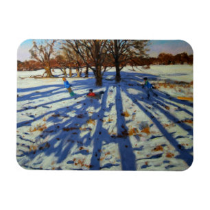 Midwinter Calke Abbey Derbyshire Magnet