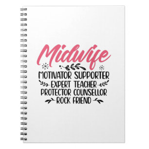 Midwives Gift Ideas Midfrau Obstetrician Doula Notizblock