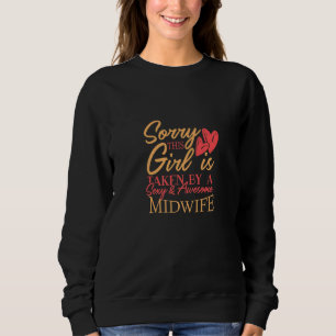 Midwomen Work Husband Ehefrau Sprichwort Jeden Sweatshirt