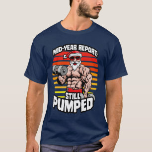 MidYear-Bericht immer noch unterstützt Santa Beach T-Shirt