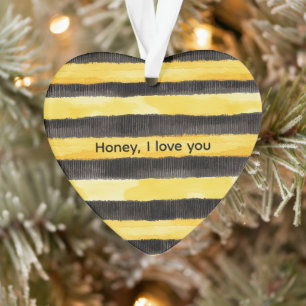 Miel Abeille Noir Or Jaune Noël