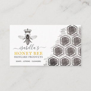 Miel Bee Skincare Produits Carte de visite