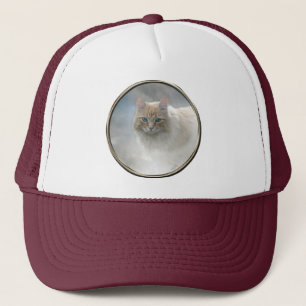 Miel lumineux d'ange de © de casquette de chat de