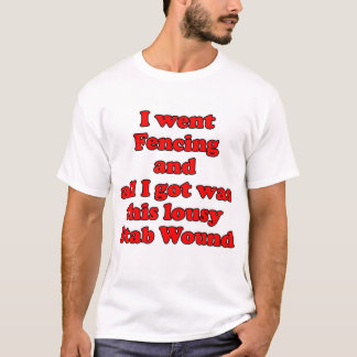 miese Stichverletzung T-Shirt