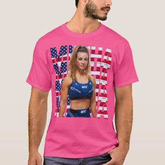 Miesha Tate Usa Flag T-Shirt
