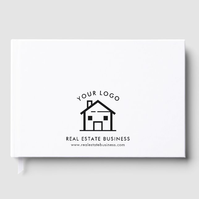 Mieten moderner Real Anwesen Business Logos House Gästebuch (Vorderseite)