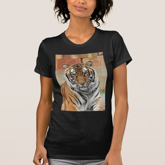 Mieten Tigres in der Betrachtung T-Shirt