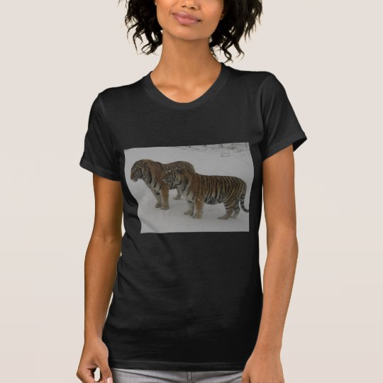 Mieten zwei sibirische Tiger T-Shirt
