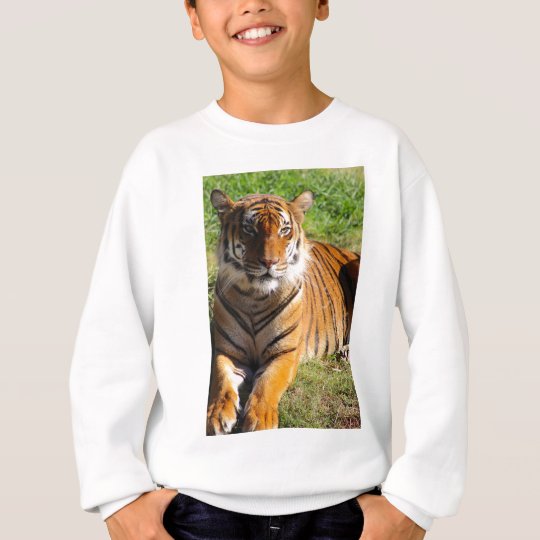 Mietmalaiischer Tiger Sweatshirt