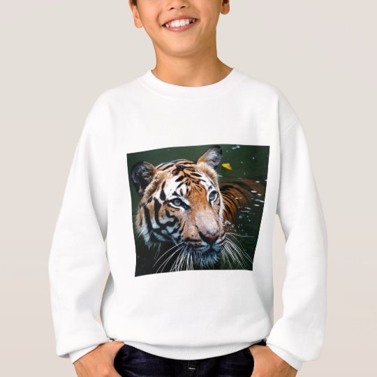 Miettiger im Wasser Sweatshirt