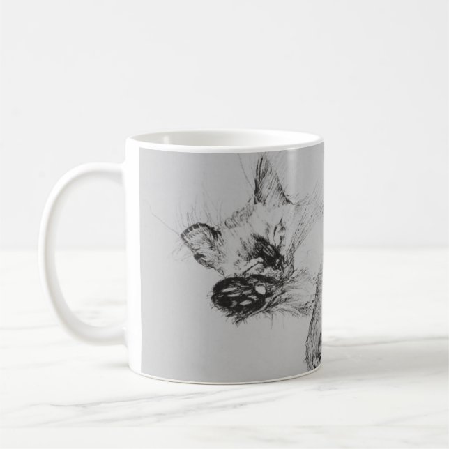 Miezekatze 'Baby Kaffeetasse (Links)