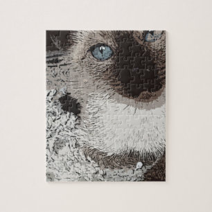 Miezekatze-Haustiertier-Freundfamilienkunst der