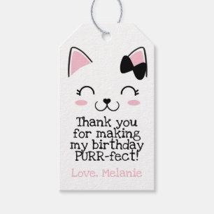 Miezekatze-Katze Geschenkanhänger