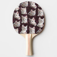 Miezekatze-Katze stellt Muster mit Herz-Bild