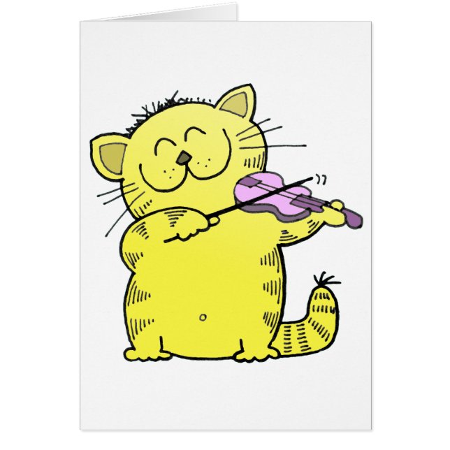 Miezekatze-Spiel-Violine (Vorne)