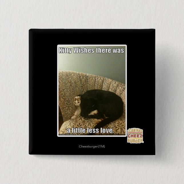 Miezekatze-Wünsche Button (Vorderseite)