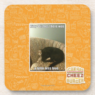 Miezekatze-Wünsche Getränkeuntersetzer