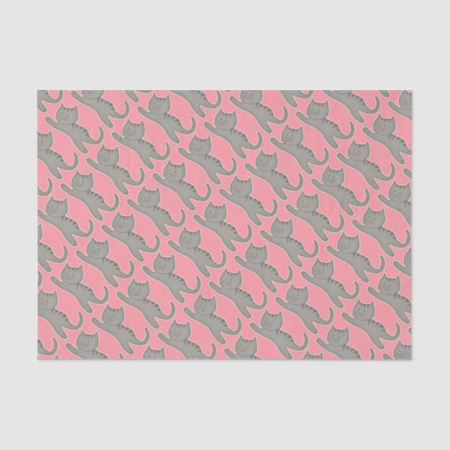 Miezekatzekat-Seidenpapier Seidenpapier (Vorderseite)