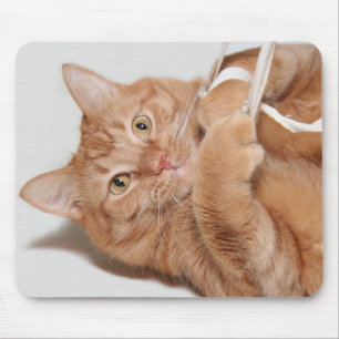Miezekatzespiele Mousepad