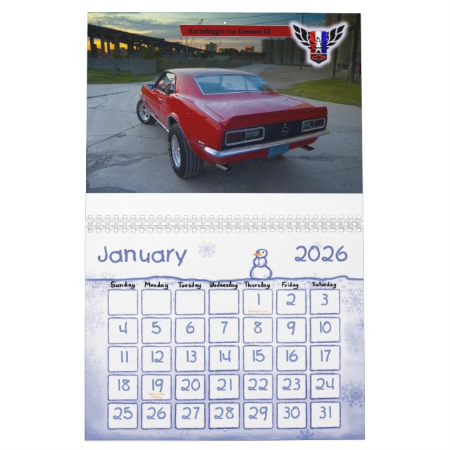 MiFbody.com-Mitgliedskalender 2011 Kalender (Jan 2026)