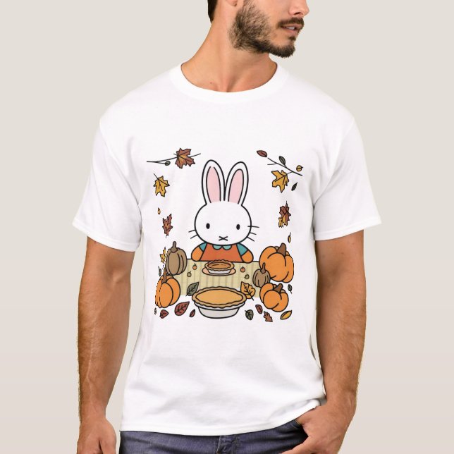 Miffy on Thanksgiving T-Shirt (Vorderseite)