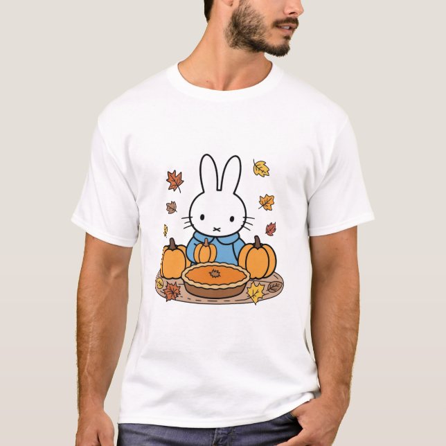 Miffy on Thanksgiving T-Shirt (Vorderseite)