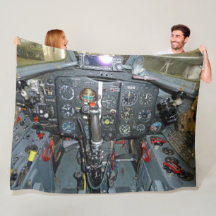 MIG 17 COCKPIT FLEECEDECKE