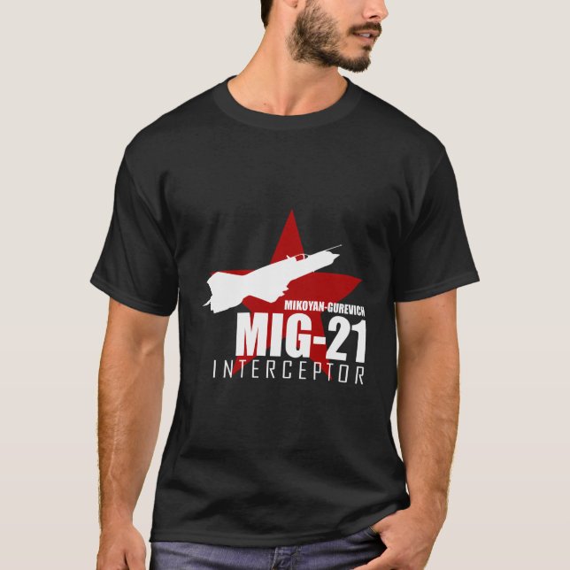 Mig-21 T-Shirt (Vorderseite)
