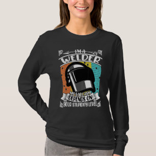 Mig Tig Schweißhelm Schweißlichtbogenschweißen T-Shirt