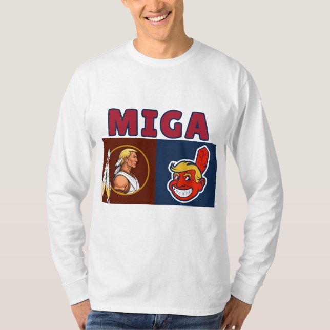 MIGA Langarmshirt T-Shirt (Vorderseite)