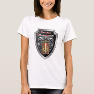 Mighty 18. Field Artillery Brigade Im Flugzeug T-Shirt